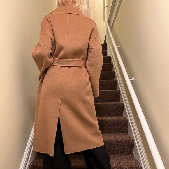 The Curated London Camel Coat Size M - Picture 4 of 8